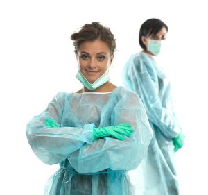 بهترین گان یکبار مصرف بیمارستانی + ارسال به سراسر کشور